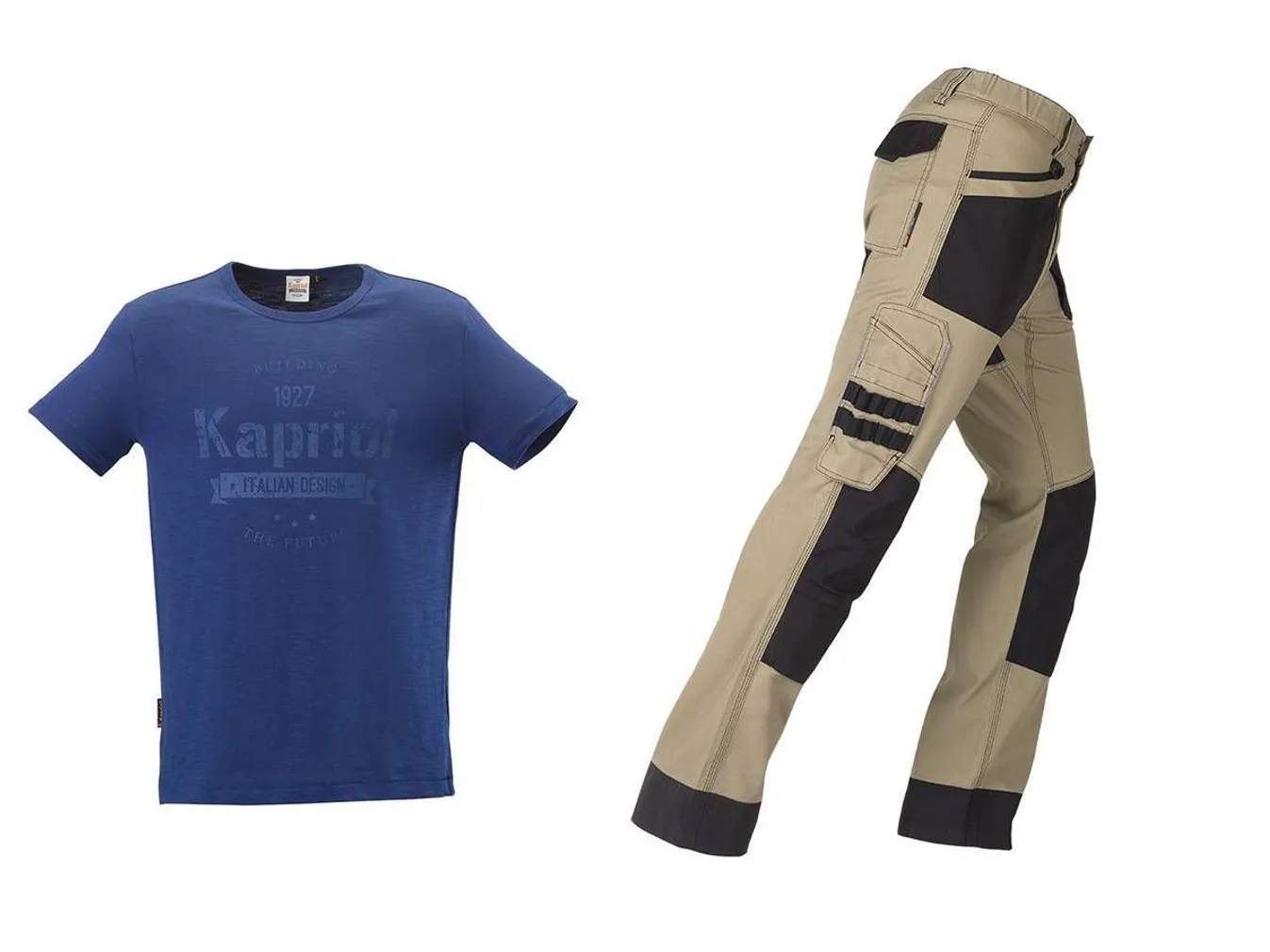 TÖÖPÜKSID ACTIVE BEEŽ + T-SÄRK SININE XXL