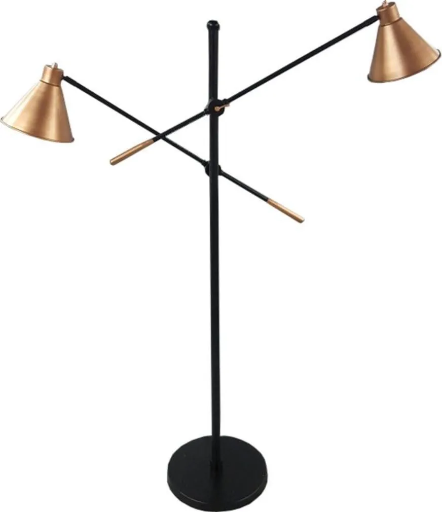 PÕRANDALAMP 2X60W E27 VASK 137CM