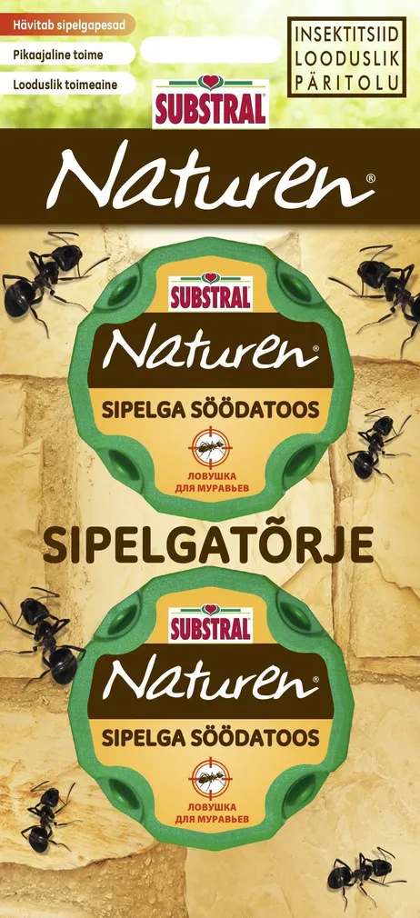 NATUREN SIPELGATE SÖÖDATOOS 2X10 G