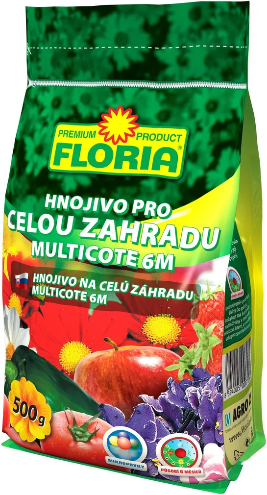 UNIVERSAALVÄETIS MULTICOTE 6K PIKAAJALINE NPK FLORIA 500G