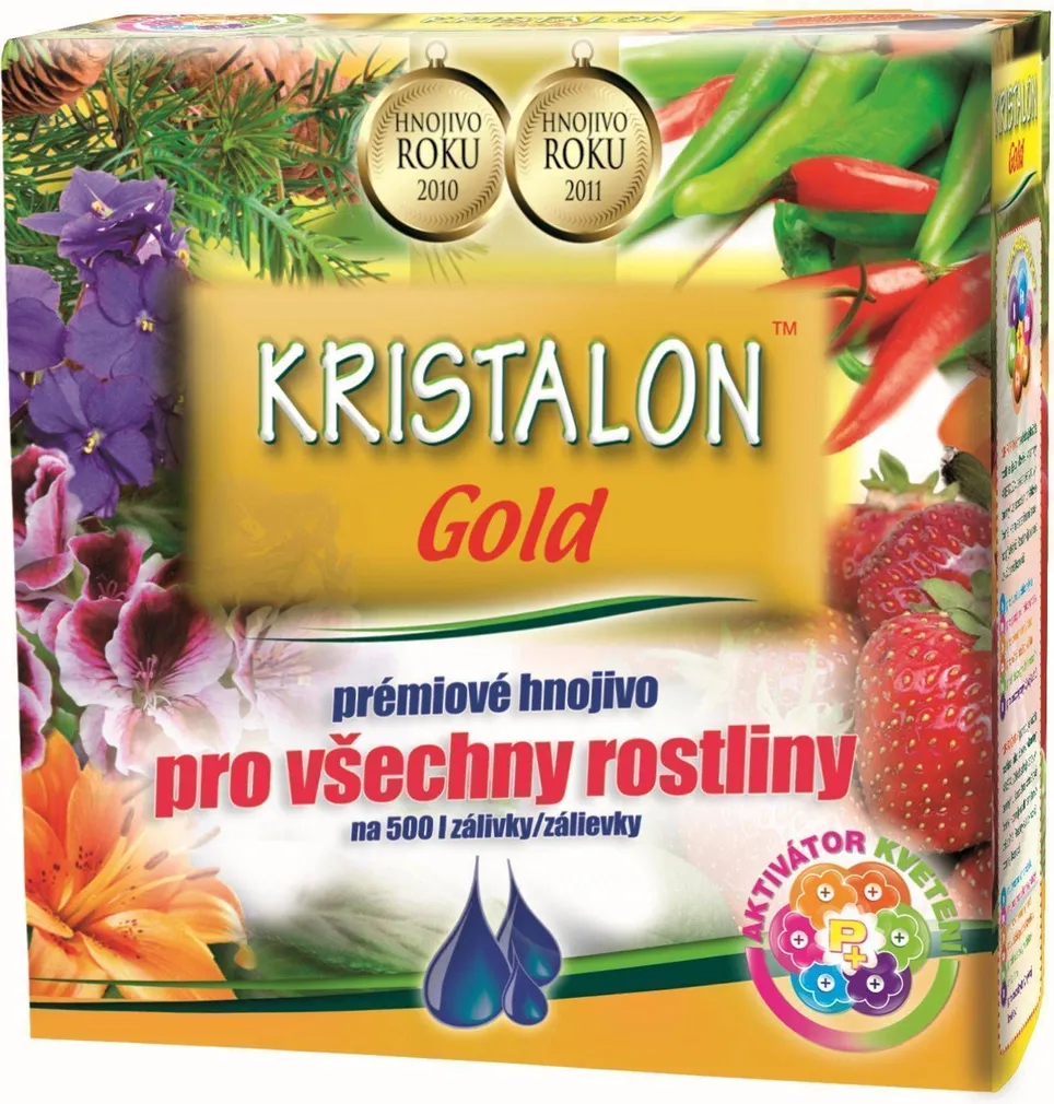 VÄETIS VEESLAHUSTUV NPK+ACTIV GOLD KRISTALON 0,5KG