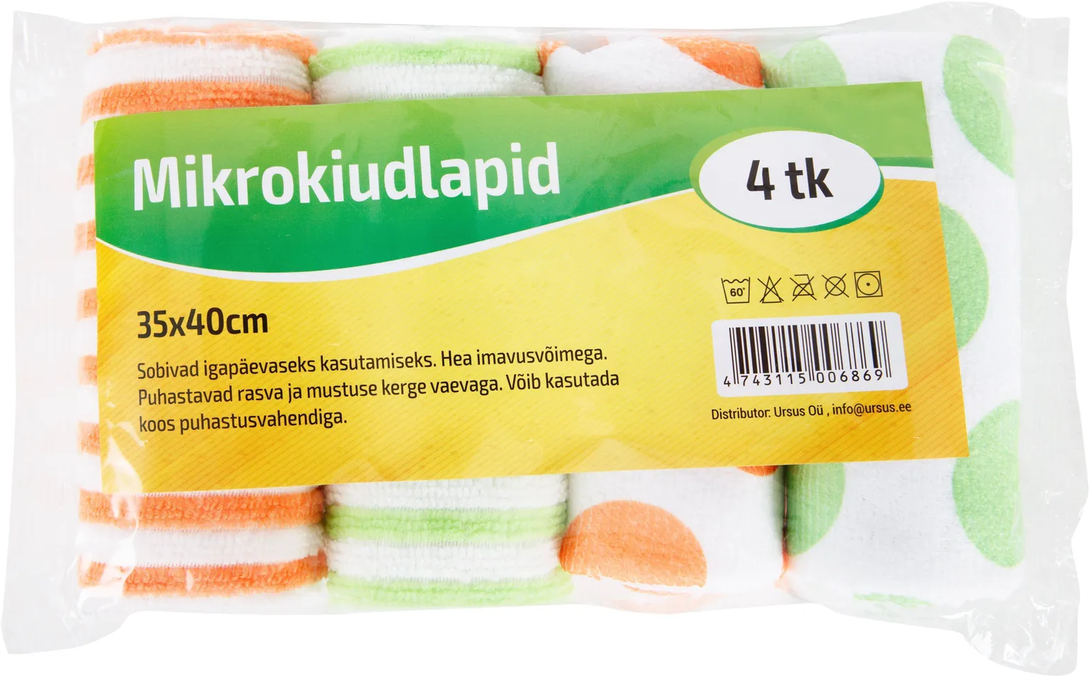 MIKROKIUDLAPID CASATREND 35X40CM 4TK/PAKK