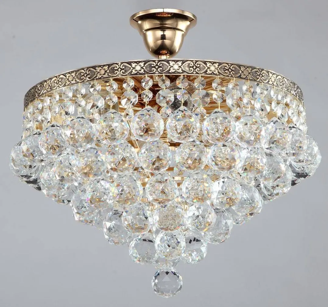 LAELAMP DIAMANT CRYSTAL GALA KULD 6XE27 60W