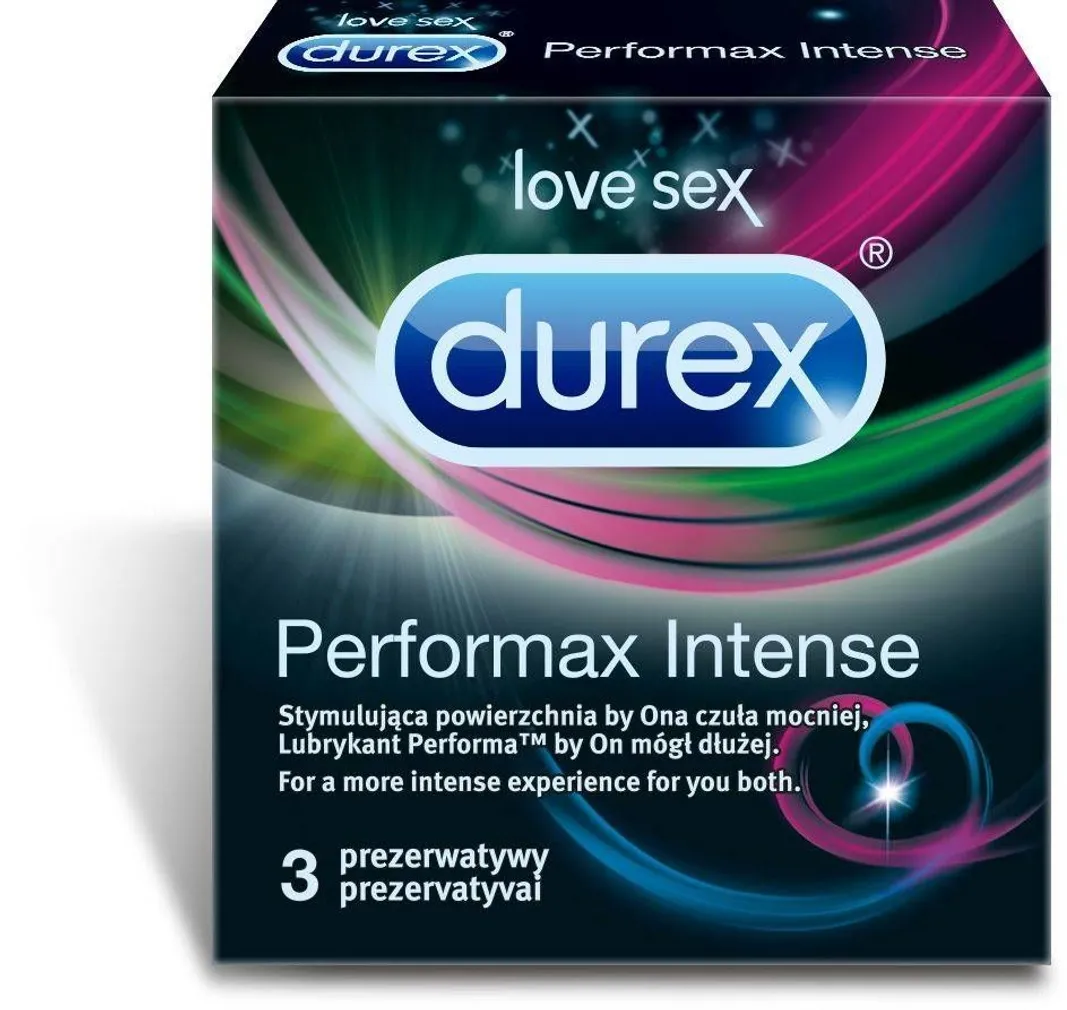 KONDOOMID DUREX PERFORMAX INTENSE 3TK/PAKIS