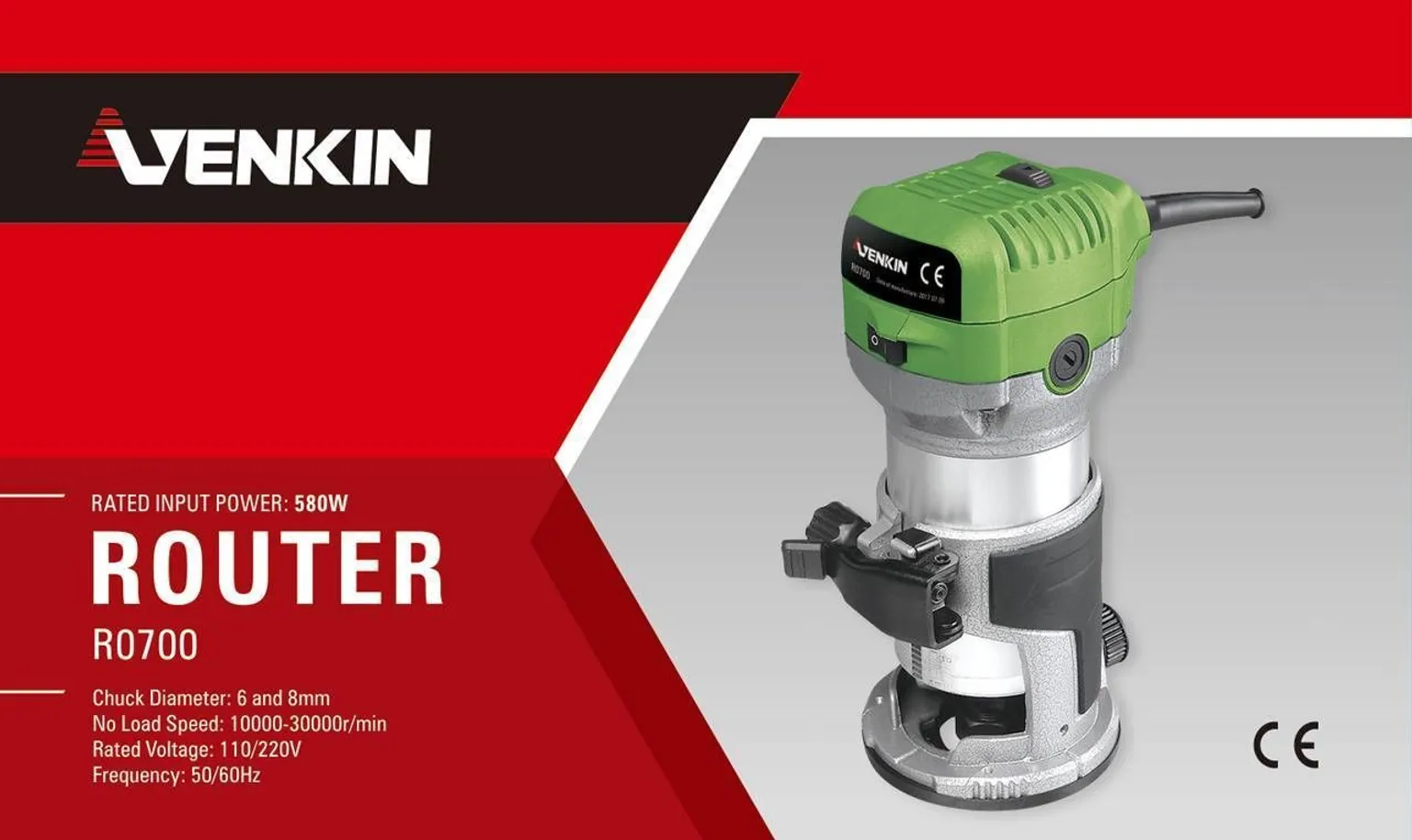 ÜLAFREES VENKIN 580W