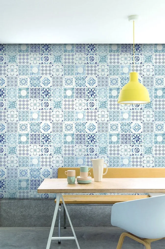 TAPEET PORTO TILE A22903 0,53X10,05M