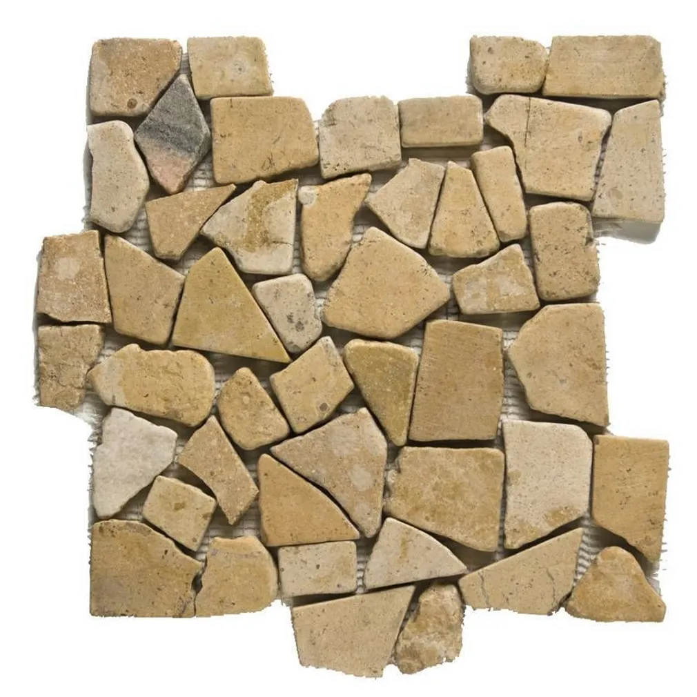 MARMORMOSAIIK BEEZ TRAVERTINE 305X305X10MM