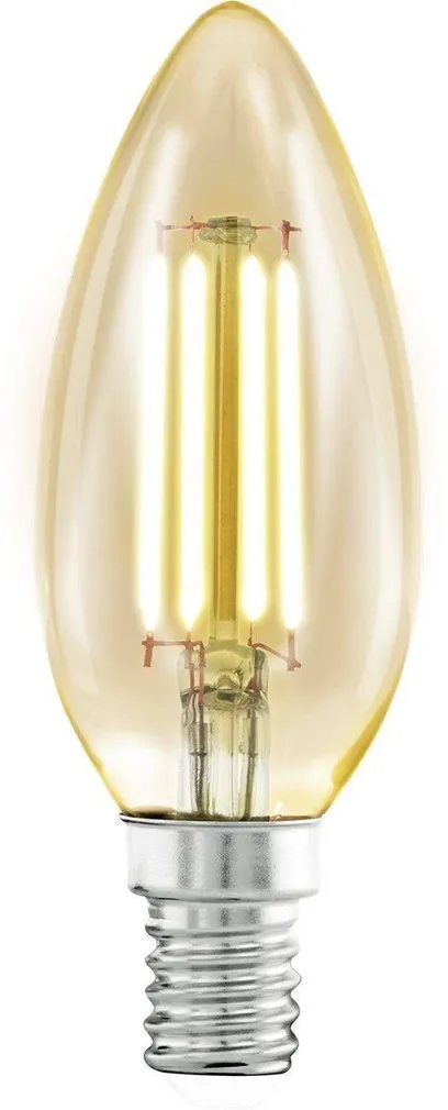 LEDLAMP EGLO AMBER 4W E14 C35 2200K