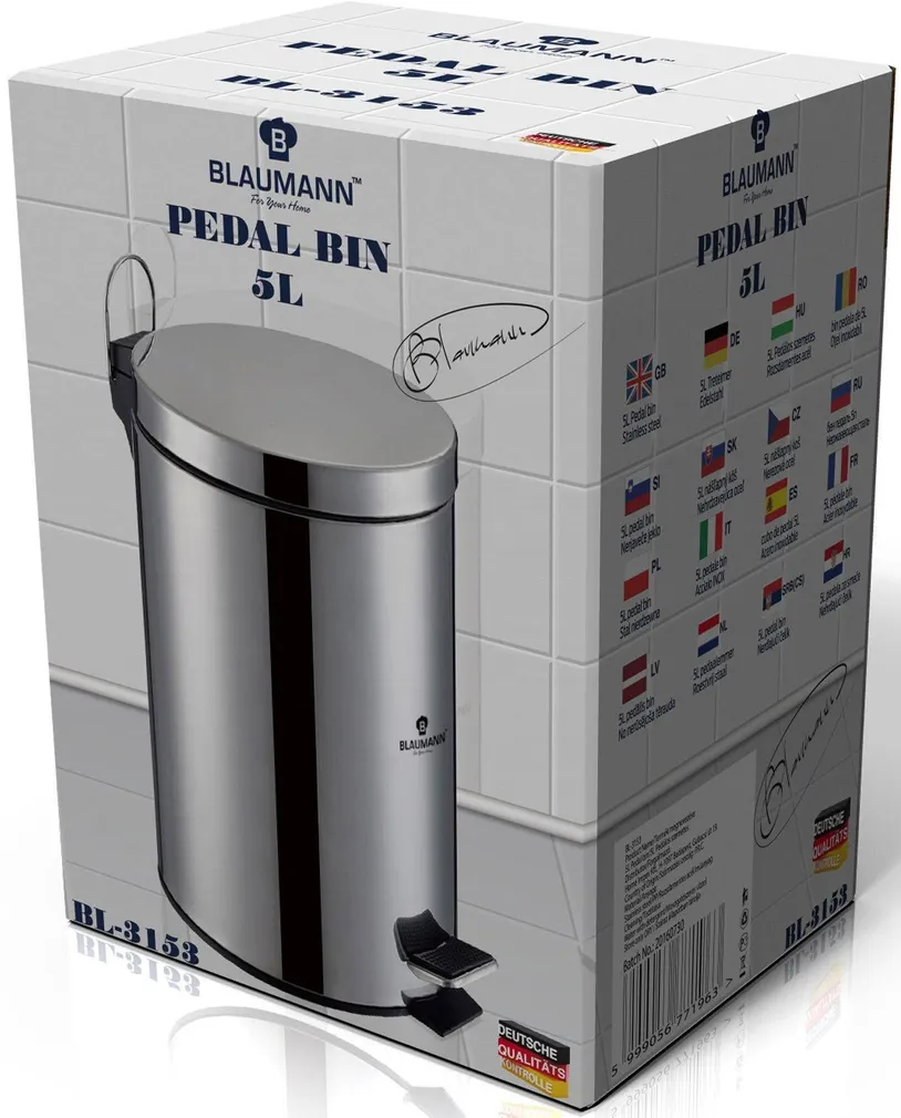 PRÜGIKAST PEDAALIGA BLAUMANN 5L