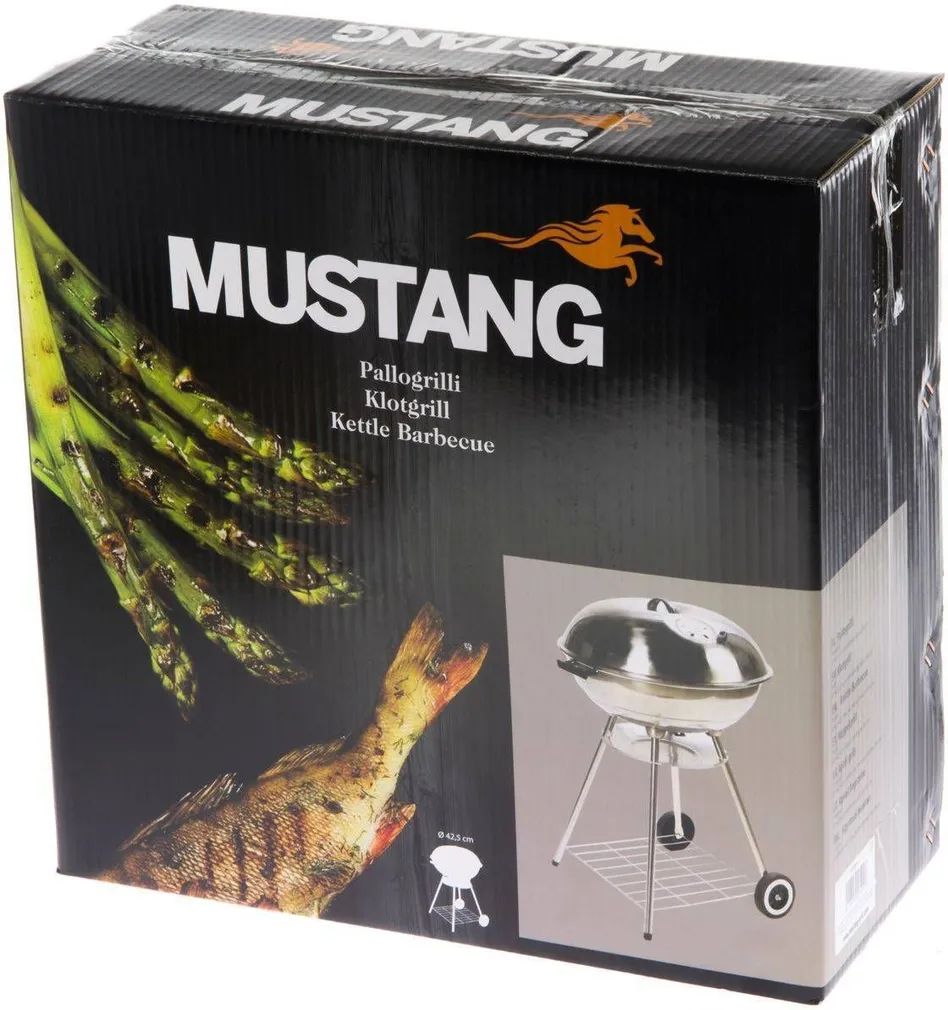 SÖEGRILL MUSTANG Ø43CM ROOSTEVABA TERAS