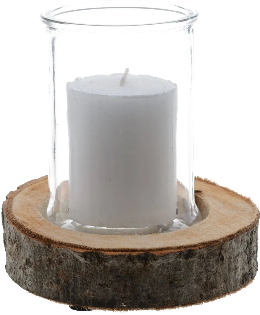 KÜÜNAL PUIDUST ALUSEGA POLAR Ø68X80MM 48H VALGE