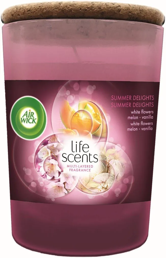LÕHNAKÜÜNAL KLAASIS AIR WICK SUMMER DELIGHTS 185G