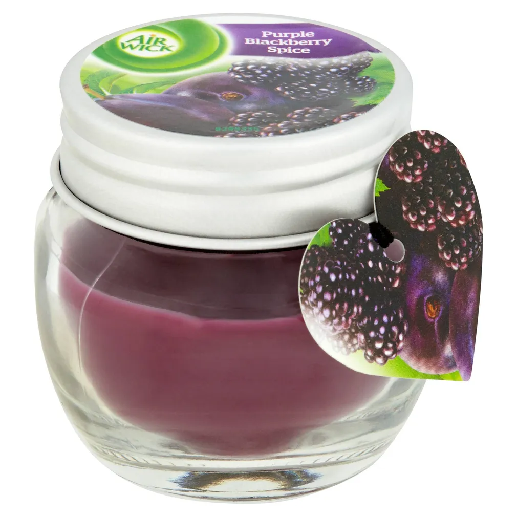 LÕHNAKÜÜNAL KLAASIS AIR WICK PURPLE BLACKBERRY MINI 30G