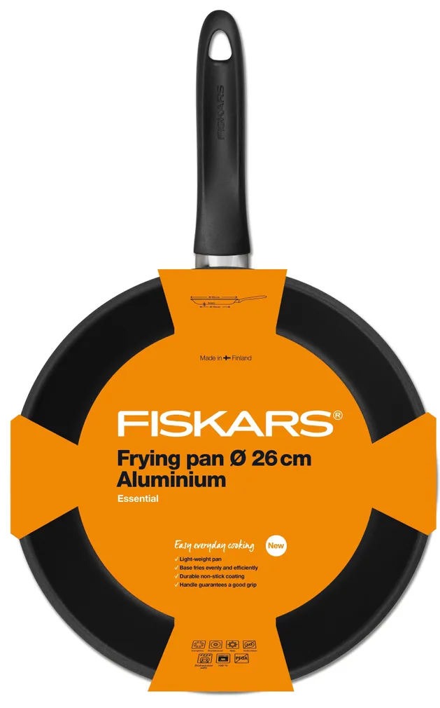 PRAEPANN FISKARS ESSENTIAL 26CM ROOSTEVABA 