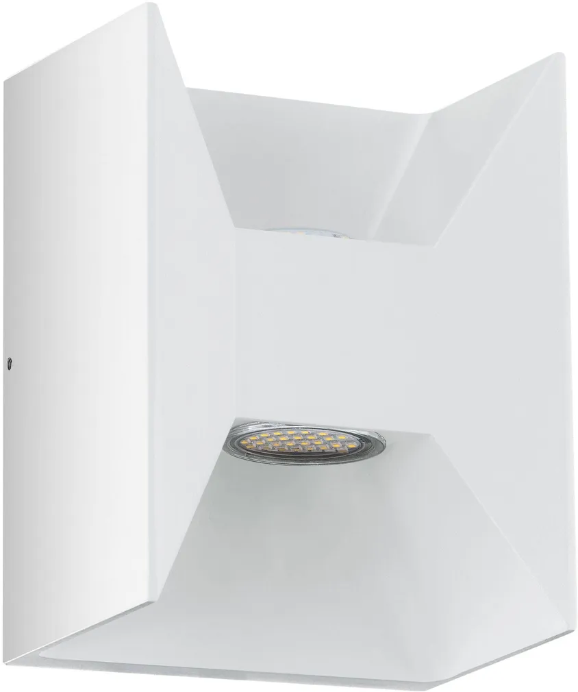 FASSAADIVALGUSTI MORINO LED 2X2,5W VALGE IP44 EGLO