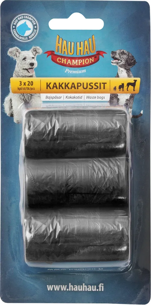 KAKAKOTID HAUHAUCHAMPION KOERTELE 3X20TK