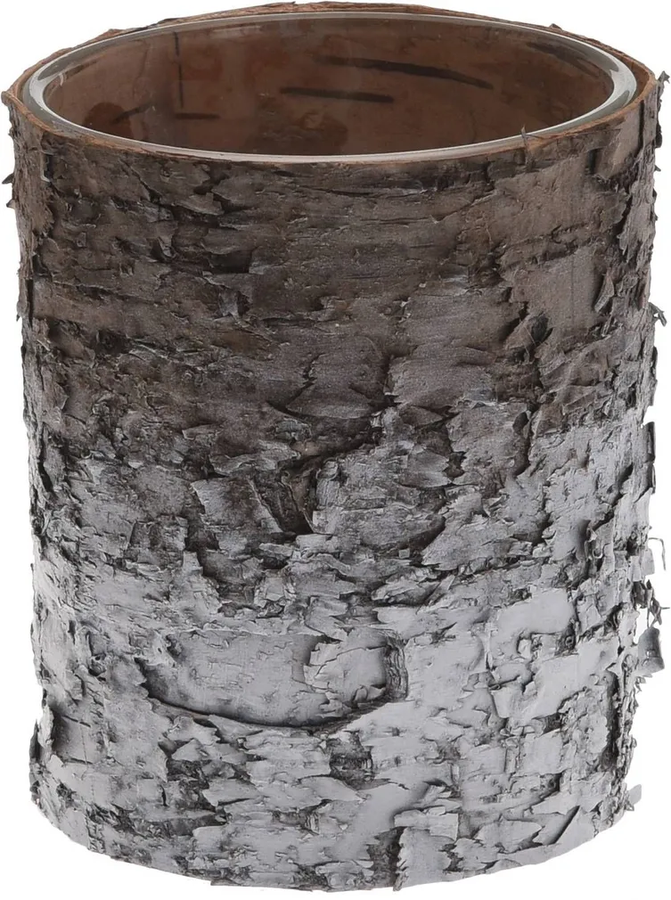 KÜÜNAL KLAASIS PRUUN VALGEGA 6,8X6,8X8,4CM 