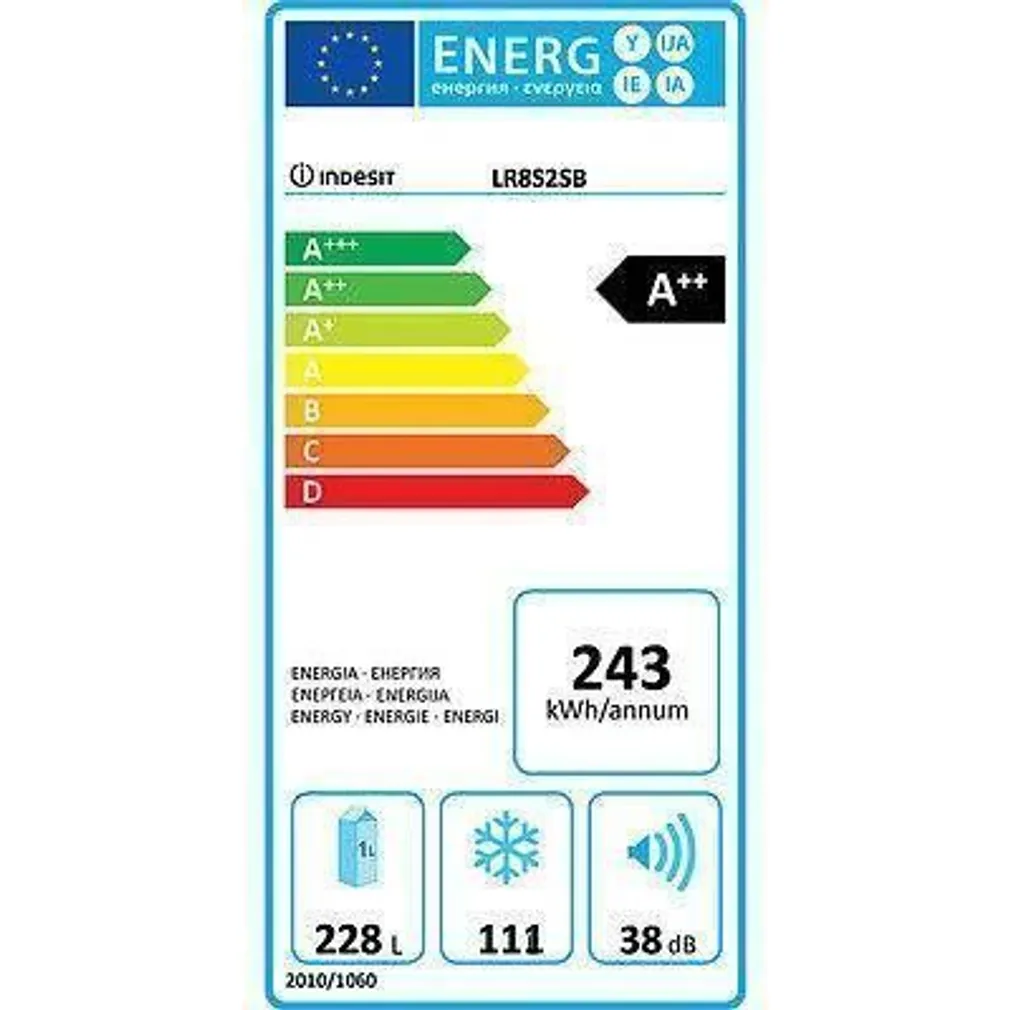 KÜLMIK INDESIT LR8S2SB A++