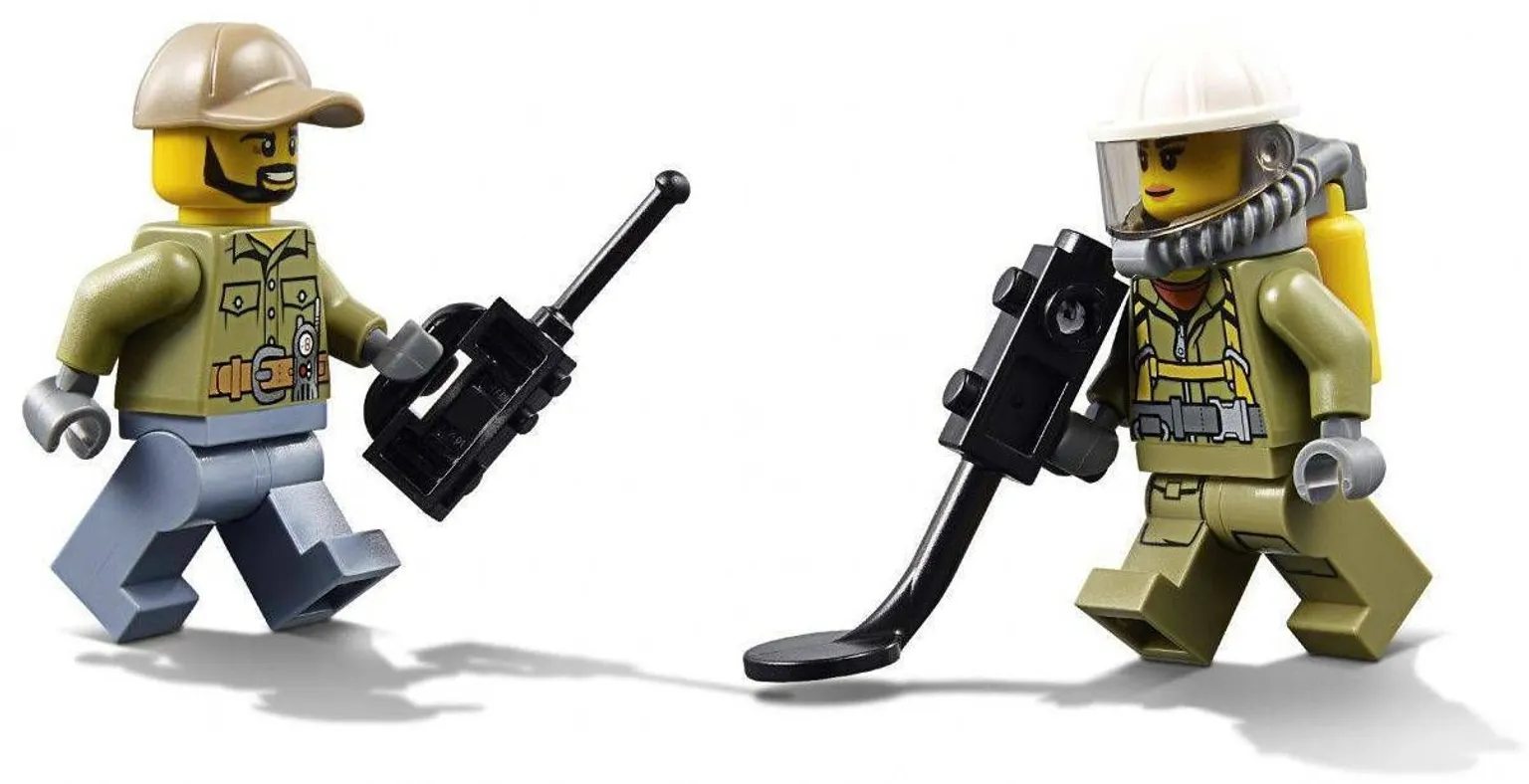 MÄNGUASI LEGO CITY VULKAANI UURIMISE VEOK 175TK