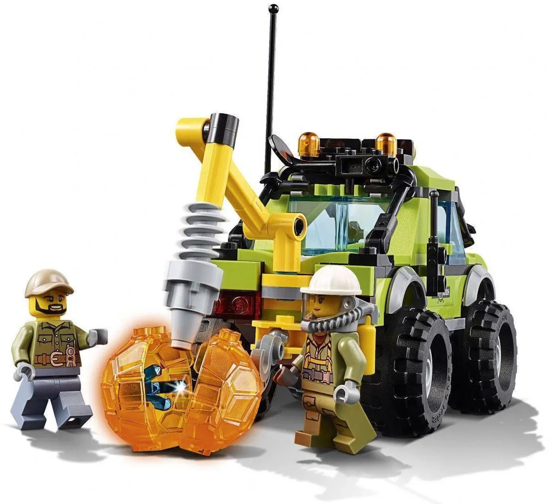 MÄNGUASI LEGO CITY VULKAANI UURIMISE VEOK 175TK