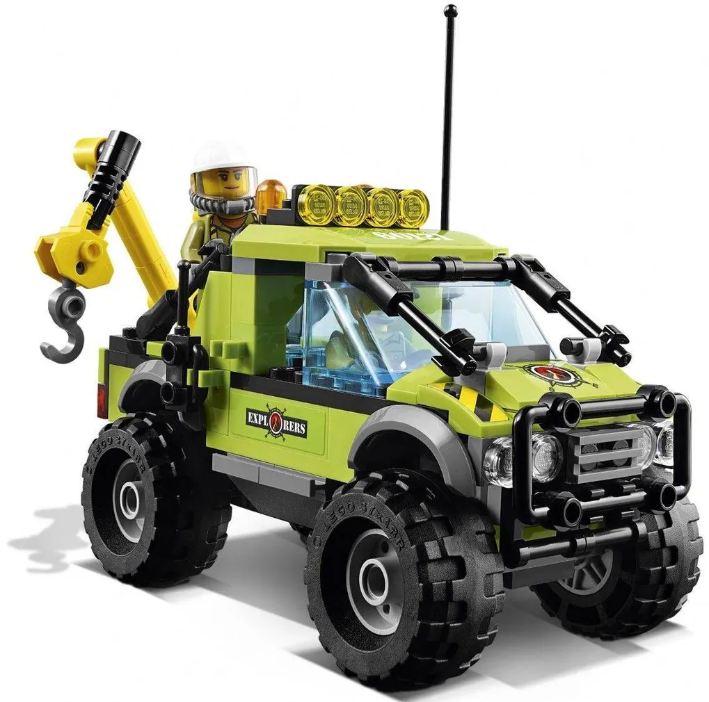 MÄNGUASI LEGO CITY VULKAANI UURIMISE VEOK 175TK