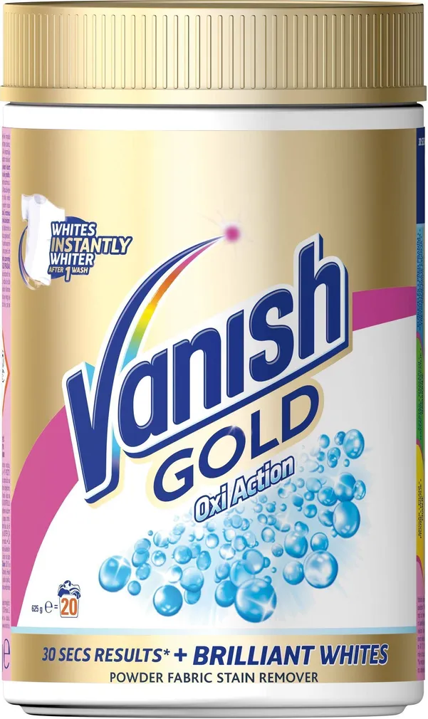 PLEKIEEMALDAJA VANISH GOLD OXY ACTION WHITE 625G