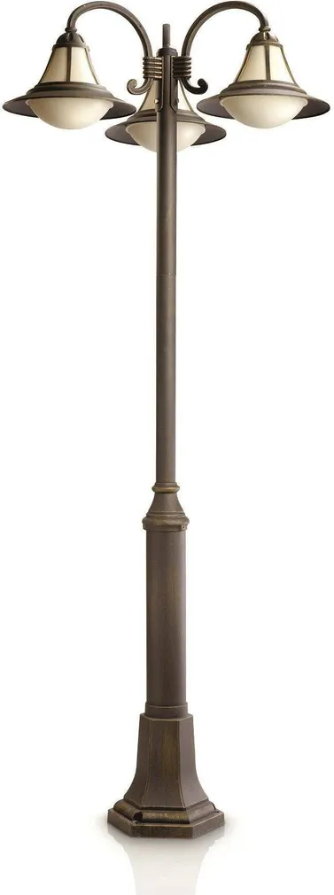 AIAVALGUSTI PHILIPS PROVENCE KOLMENE POST 23W E27 270LM IP44