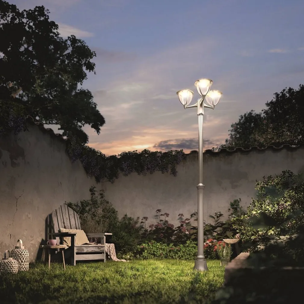 AIAVALGUSTI PHILIPS ROBIN POST VALGE 4,5W LED 430LM IP44 