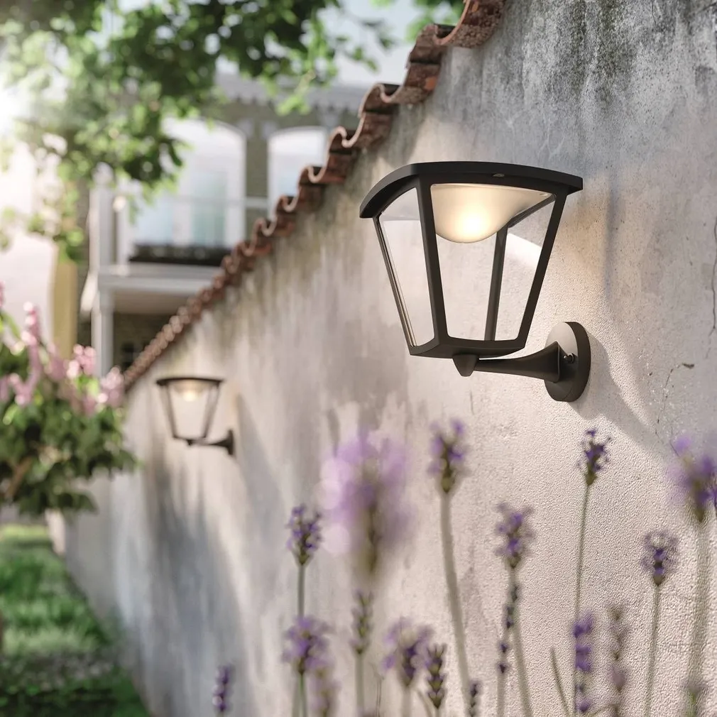 FASSAADIVALGUSTI PHILIPS COTTAGE MUST 4,5W LED 430LM IP44 