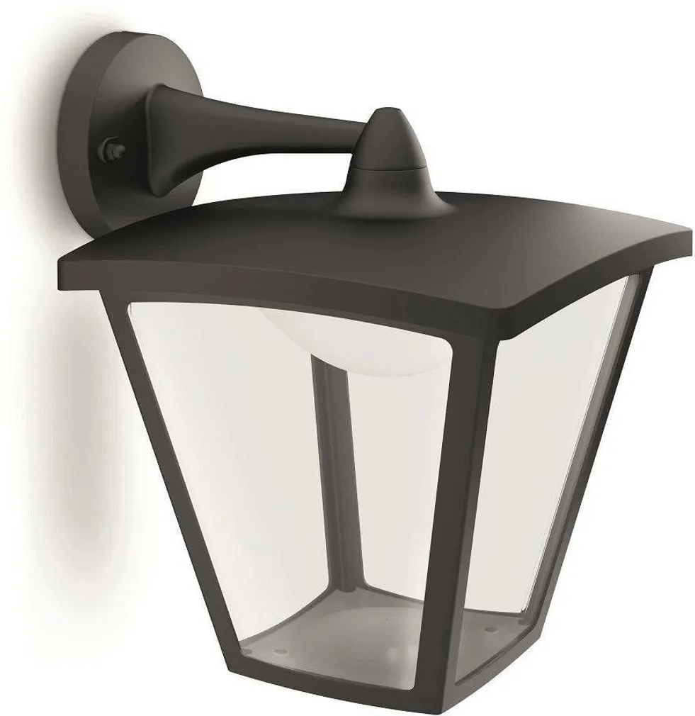 FASSAADIVALGUSTI PHILIPS COTTAGE MUST 4,5W LED 430LM IP44 