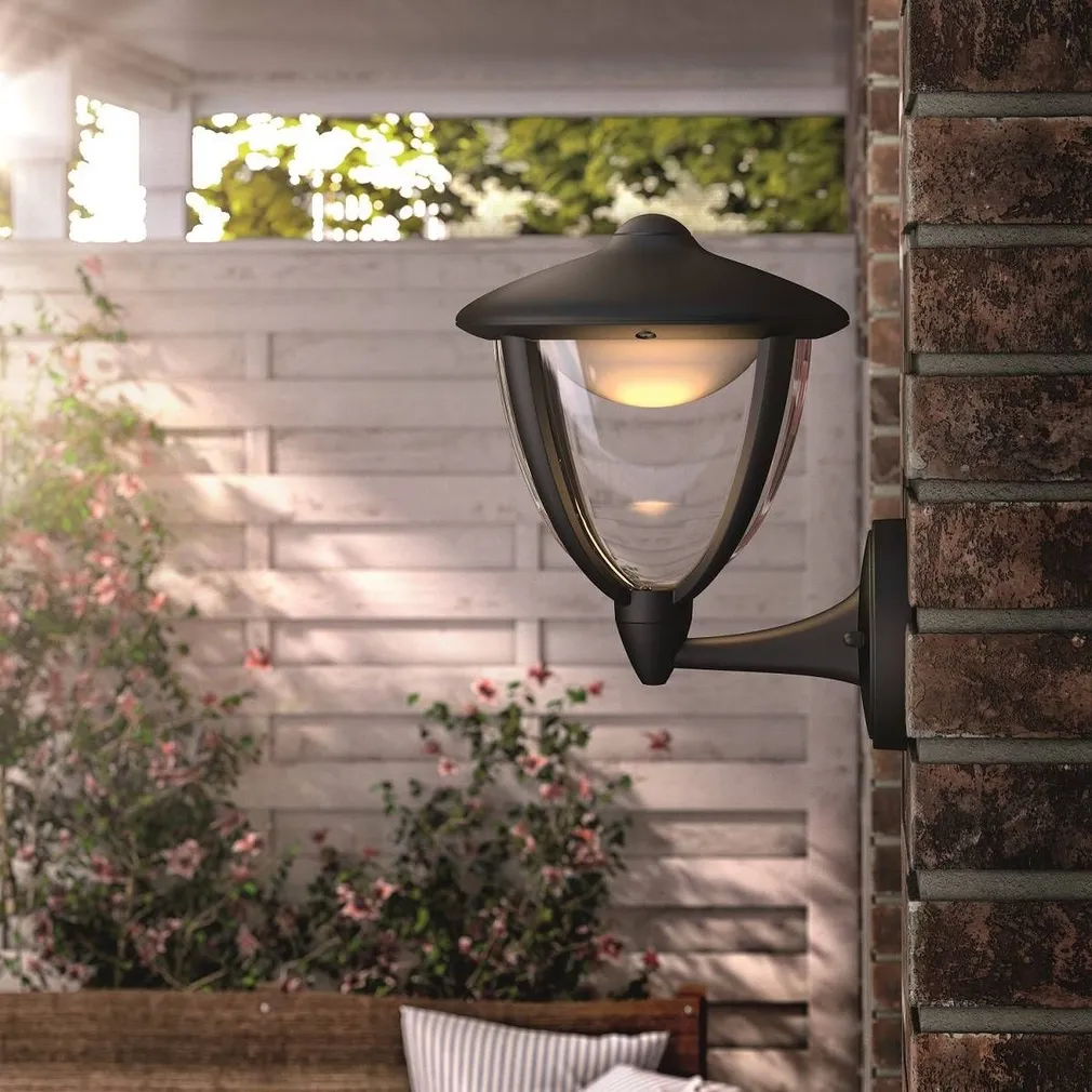 FASSAADIVALGUSTI PHILIPS ROBIN MUST 4,5W LED 430LM IP44 