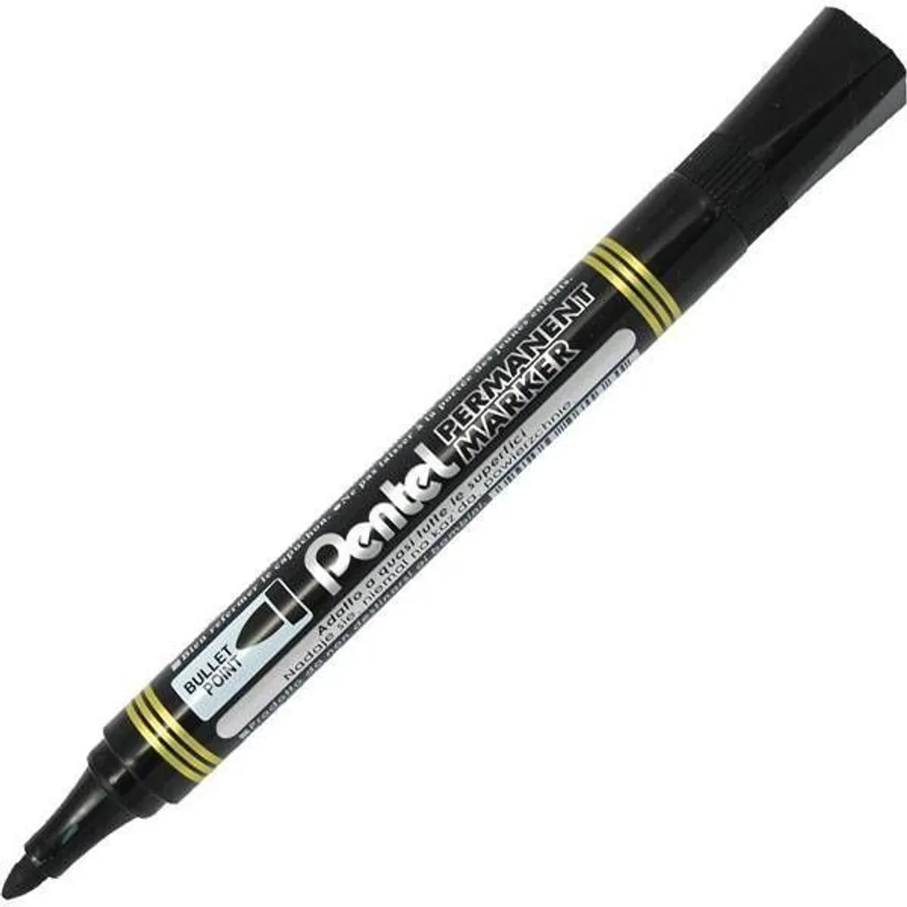 MARKER N850 PENTEL ÜMARAOTSAGA, MUST 4,2MM PENTEL