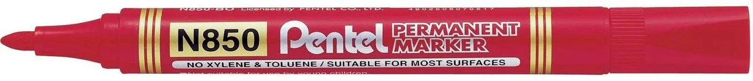 MARKER N850 PENTEL ÜMARA OTSAGA, PUNANE. 4,2MM PENTEL