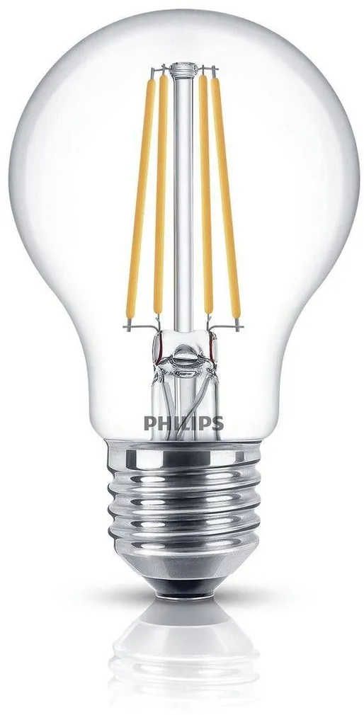 LED LAMP PHILIPS 6-60W E27 A60 WW CL ND CLASSIC FILAMENT 2TK PAKIS