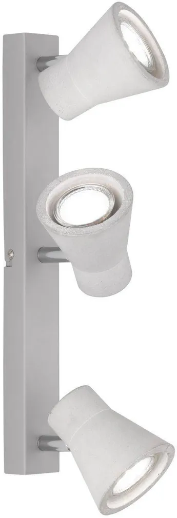KOHTVALGUSTI REALITY ANTONY 3X3W GU10 280LM BETOON