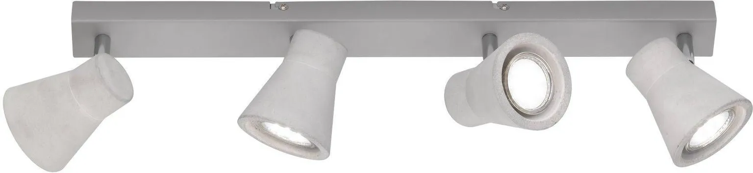 KOHTVALGUSTI REALITY ANTONY 4X3W GU10 280LM BETOON