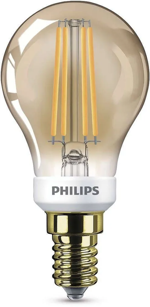 LED LAMP CLASSIC 5 - 35W P45 E14 GOLD DIM PHILIPS