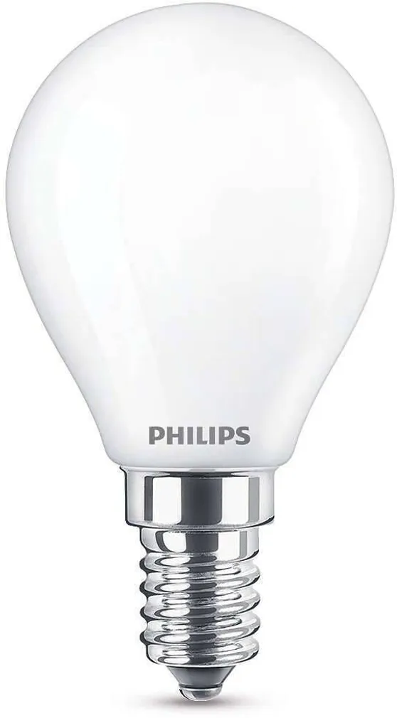LED LAMP CLASSIC 4,3 - 40W P45 E14 WW FR PHILIPS