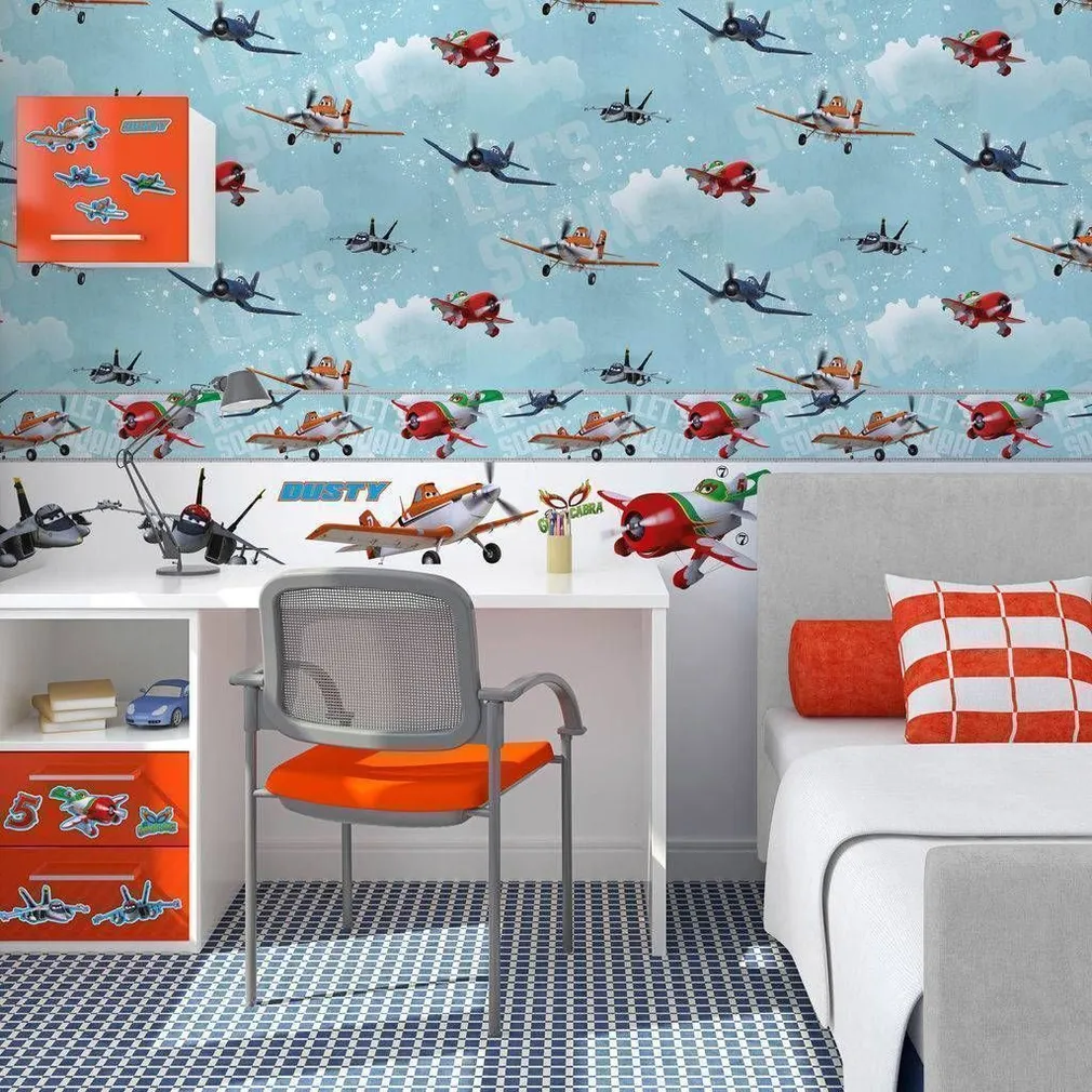 TAPEET DISNEY 70-237 0,53X10,05M LENNUKID