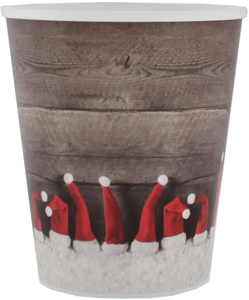 LILLEPOTIÜMBRIS JÕULUD 14CM POTILE