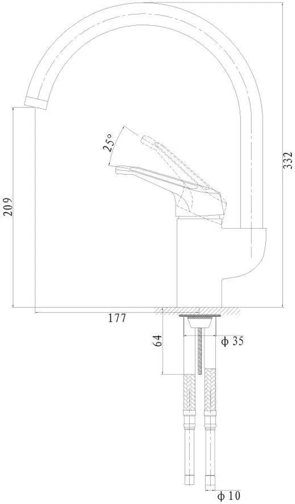 KÖÖGISEGISTI AGRION 10153 ANTIIKMESSING