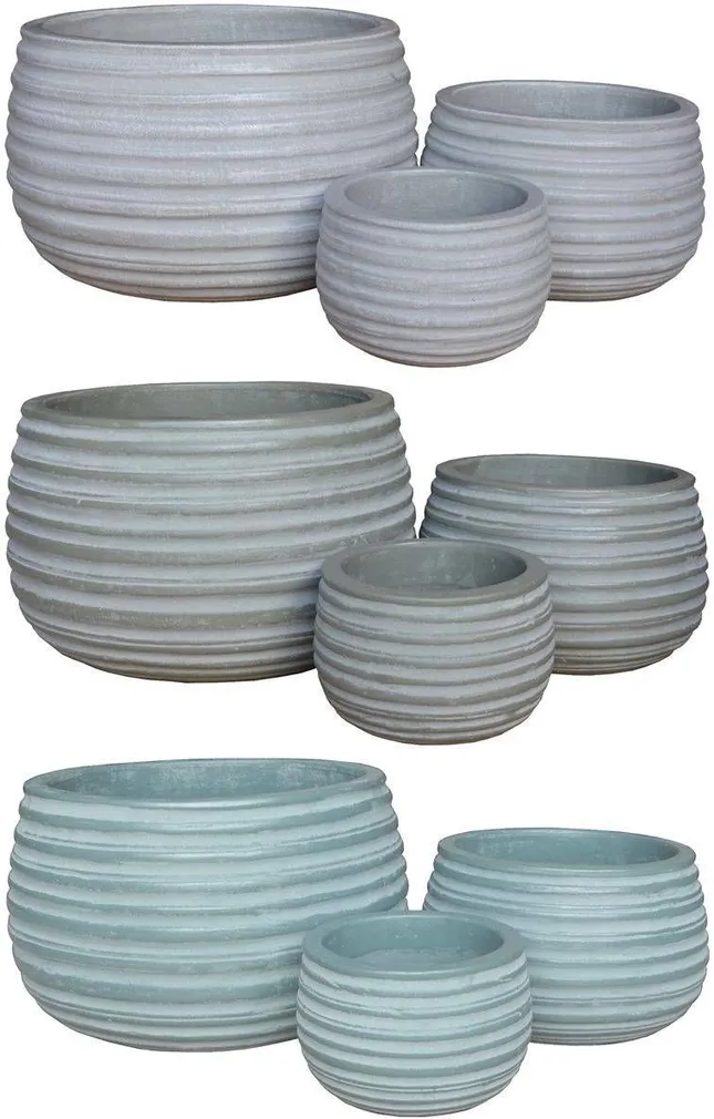 LILLEPOTT 375X375X240MM VALGE-HALL-ROHELINE