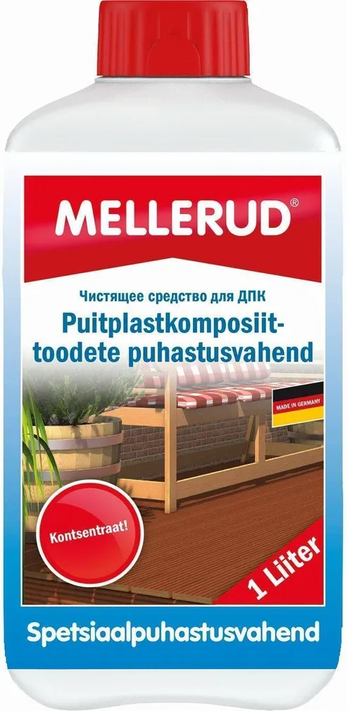 PUHASTUSVAHEND PUIDU JA PUITPLASTKOMPOSIIDI 1L