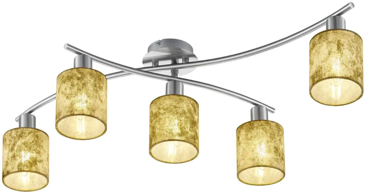 LAELAMP GARDA 5XE14 KULDNE