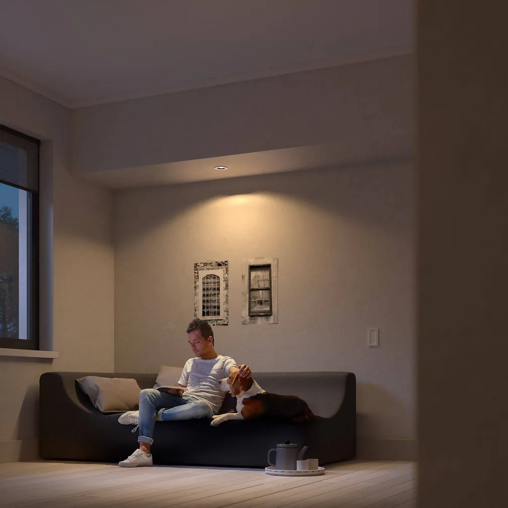 RIPPLAEVALGUSTI PHILIPS 5,5W LED MILLISKIN VALGE HUE TIMMERIGA