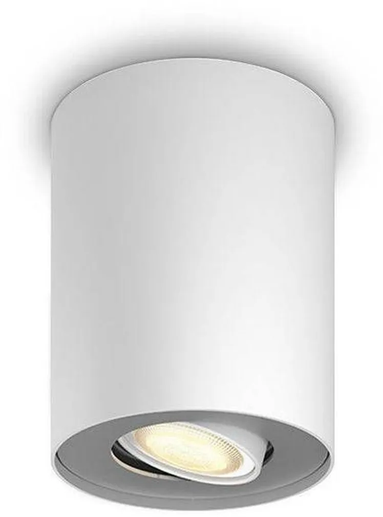 KOHTVALGUSTI PHILIPS 5,5W LED PILLAR VALGE HUE TIMMERIGA