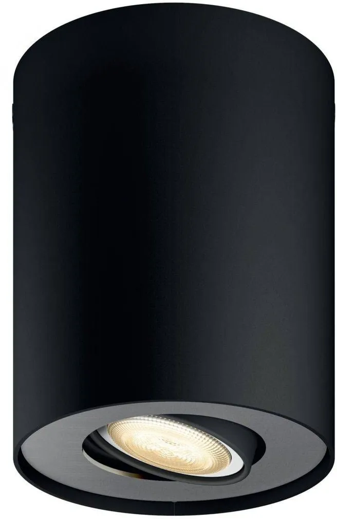 KOHTVALGUSTI PHILIPS 5,5W LED PILLAR MUST HUE