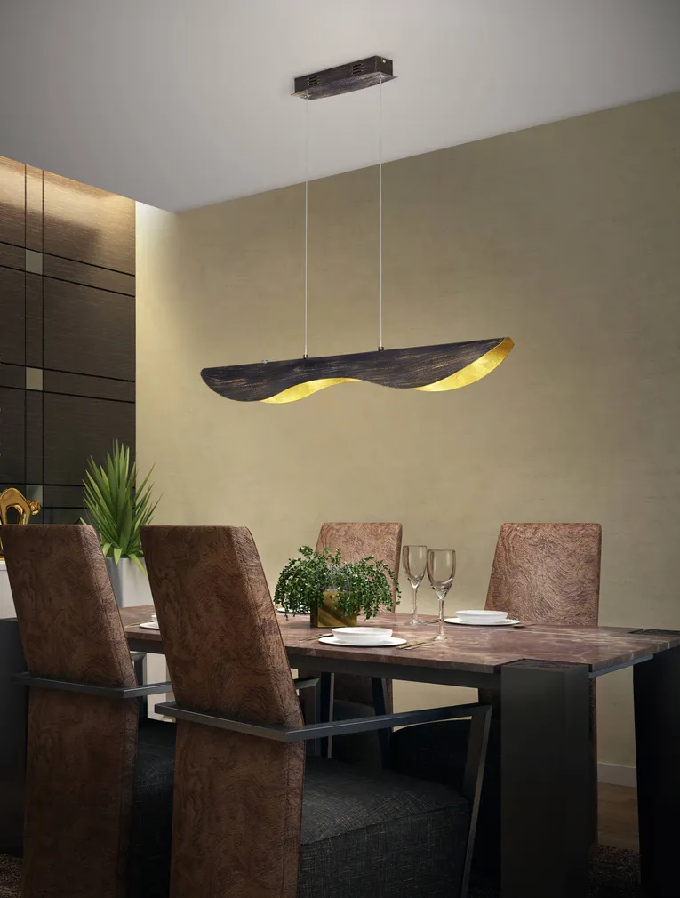 LAELAMP TRIO MONTREAL 5X4,5W 430LM RUSTIC