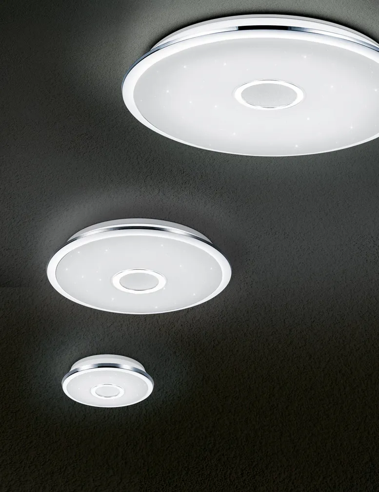 PLAFOON TRIO OSAKA 100W LED 9800LM 3000-6000K STARLIGHT PULT