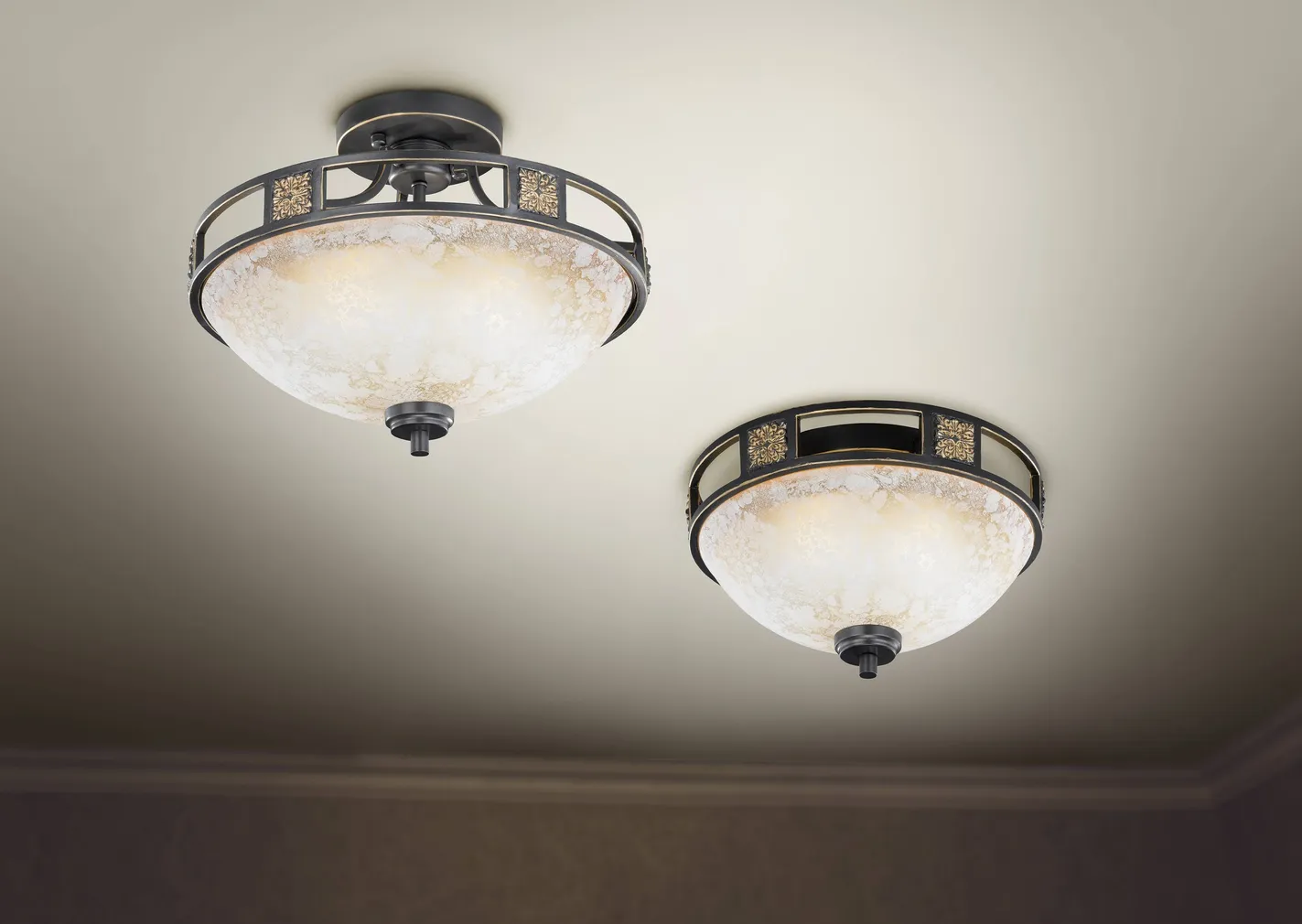 PLAFOON TRIO QUINTA 2XE27 42W